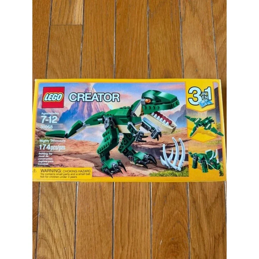 2 Lego Creator Sets 31116 Safari TreeHouse 31058 Mighty Dinosaurs
